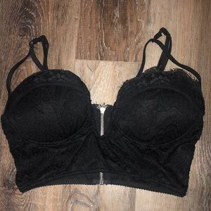 Windsor black crop top